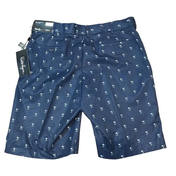 Walter Hagen perfect 11 golf shorts size 34 10” golf club print - Picture 4 of 5